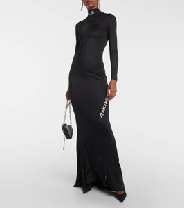 Balenciaga Sporty B jersey gown