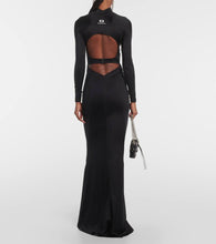 Balenciaga Sporty B jersey gown
