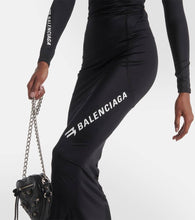 Balenciaga Sporty B jersey gown