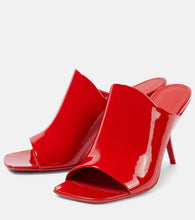 Ferragamo Era patent leather mules
