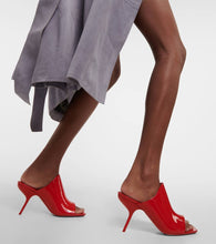 Ferragamo Era patent leather mules