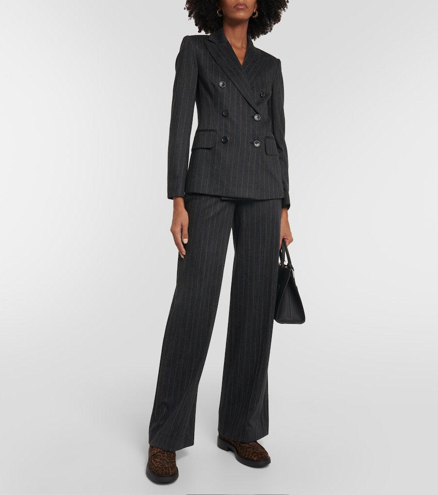 Gianvito Rossi Harris leopard-print suede loafers