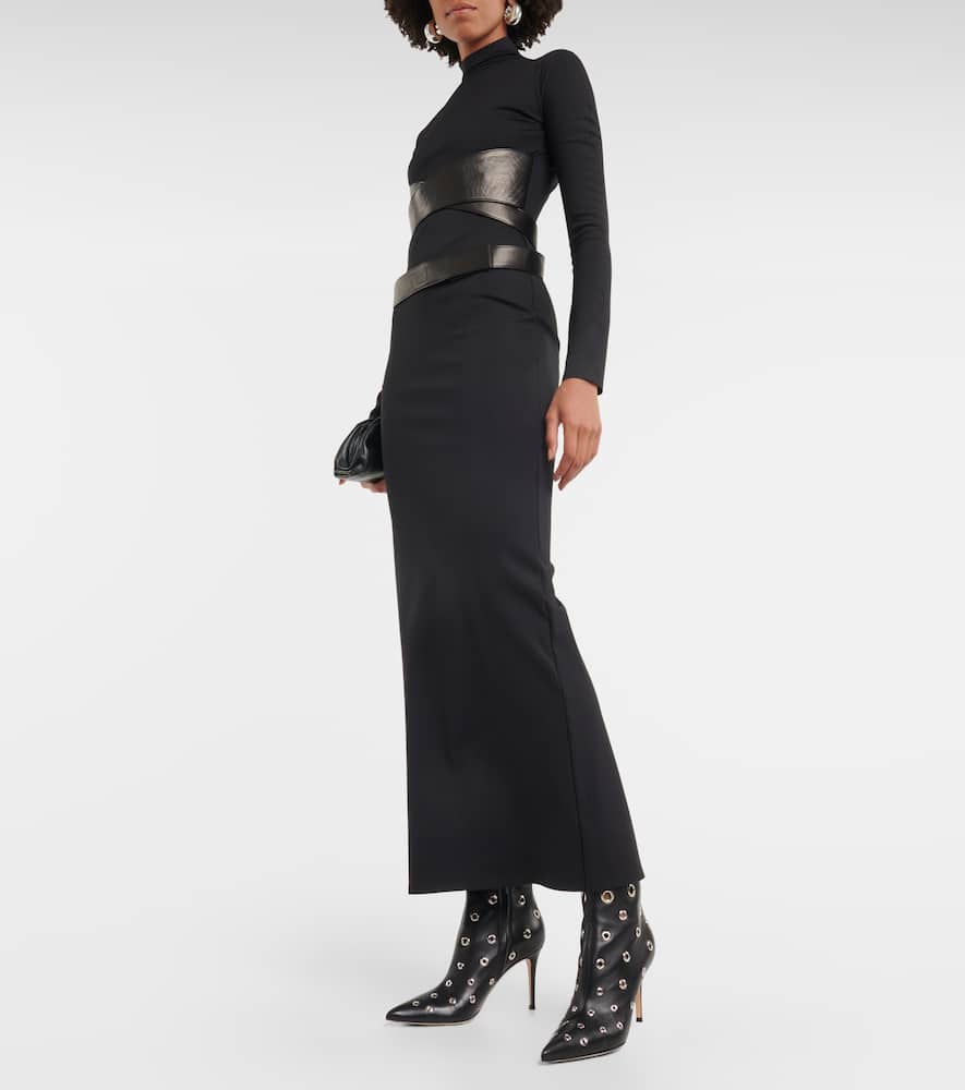 Gianvito Rossi Lydia 85 leather ankle boots