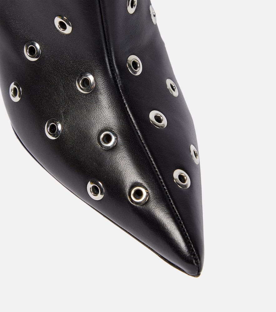 Gianvito Rossi Lydia 85 leather ankle boots
