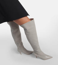 Gianvito Rossi Jules leather over-the-knee boots