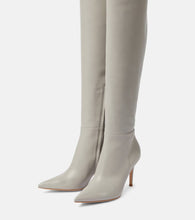 Gianvito Rossi Jules leather over-the-knee boots