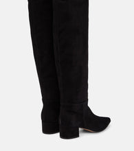 Gianvito Rossi Suede leather knee-high boots