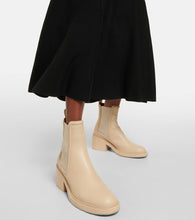 Chloe Mallo leather Chelsea boots