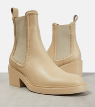 Chloe Mallo leather Chelsea boots