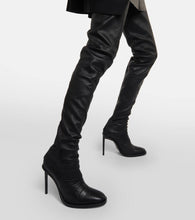Ann Demeulemeester Adna over-the-knee leather boots