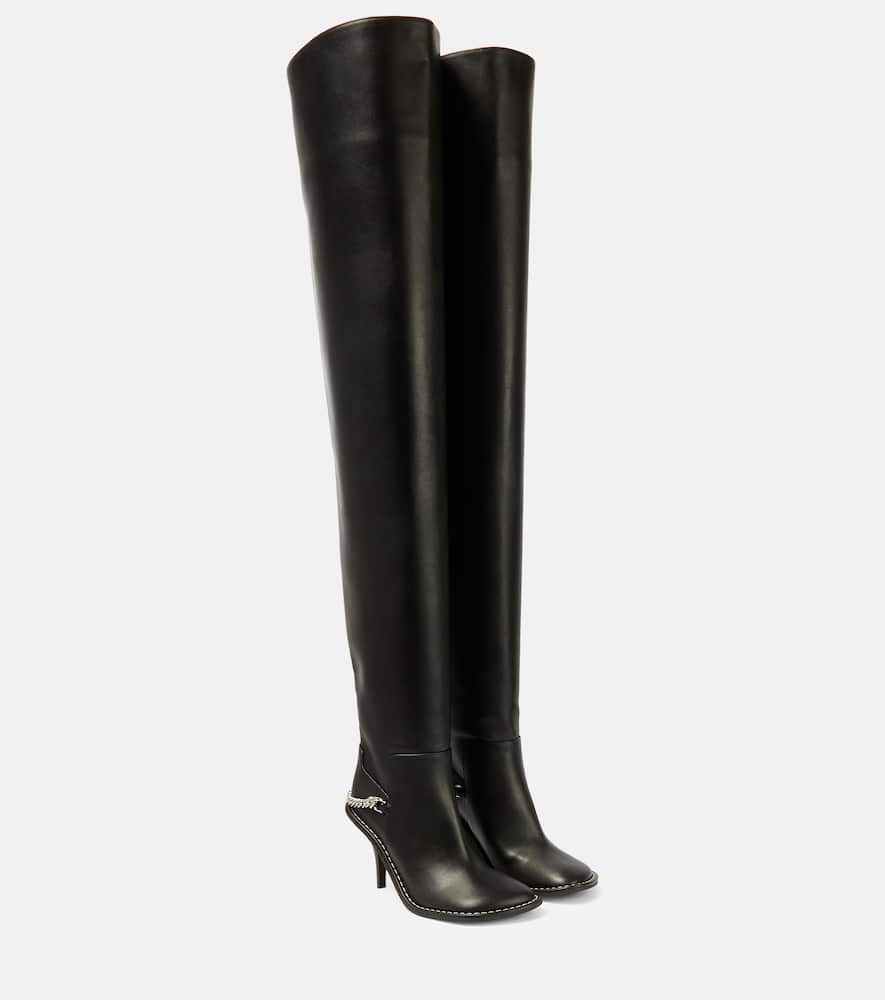 Stella McCartney Ryder faux leather over-the-knee boots