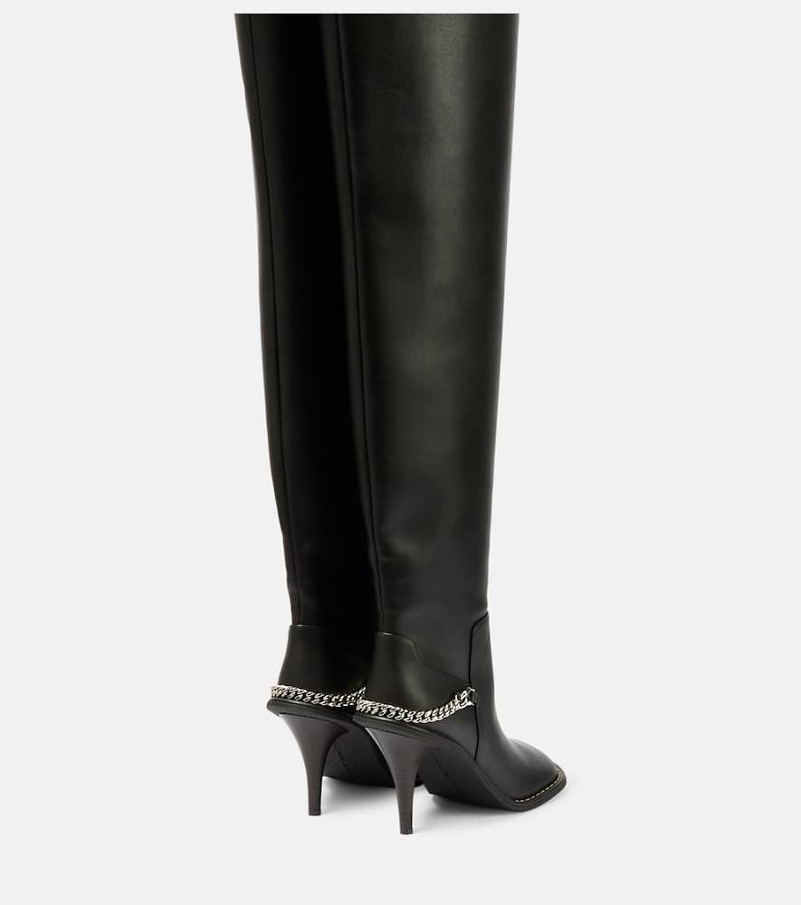Stella McCartney Ryder faux leather over-the-knee boots