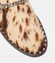 Stella McCartney Falabella printed velvet loafers