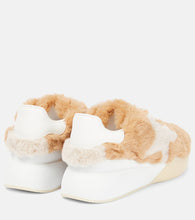 Stella McCartney Loop faux fur sneakers