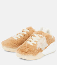 Stella McCartney Loop faux fur sneakers