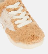 Stella McCartney Loop faux fur sneakers