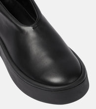 Jil Sander Leather slip-on sneakers
