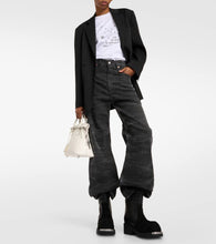 MM6 Maison Margiela Leather and suede ankle boots