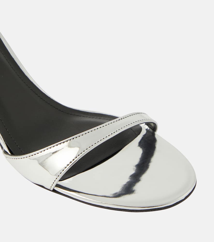 Isabel Marant Silver-toned leather heels