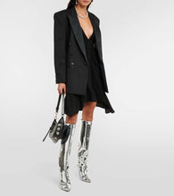 Isabel Marant Lakita mirrored knee-high boots
