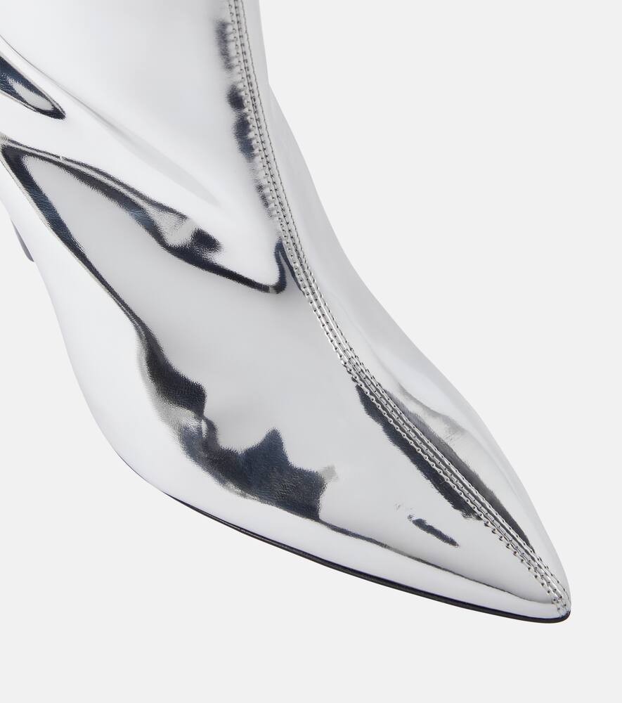Isabel Marant Lakita mirrored knee-high boots