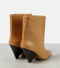 Isabel Marant Miller leather ankle boots