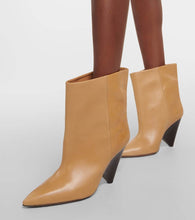 Isabel Marant Miller leather ankle boots