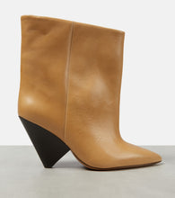 Isabel Marant Miller leather ankle boots