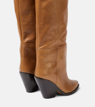 Isabel Marant Lalex leather over-the-knee boots