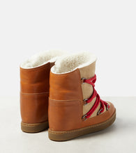 Isabel Marant Nowles leather snow boots