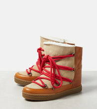 Isabel Marant Nowles leather snow boots
