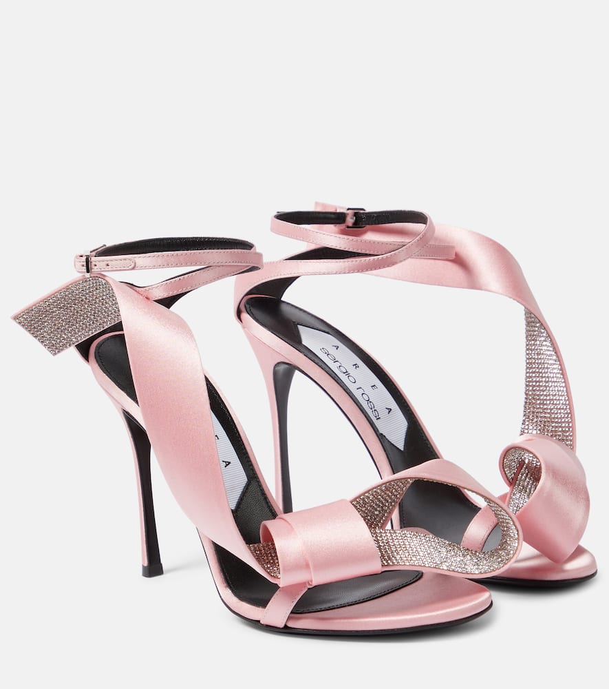 Area x Sergio Rossi Marquise embellished sandals