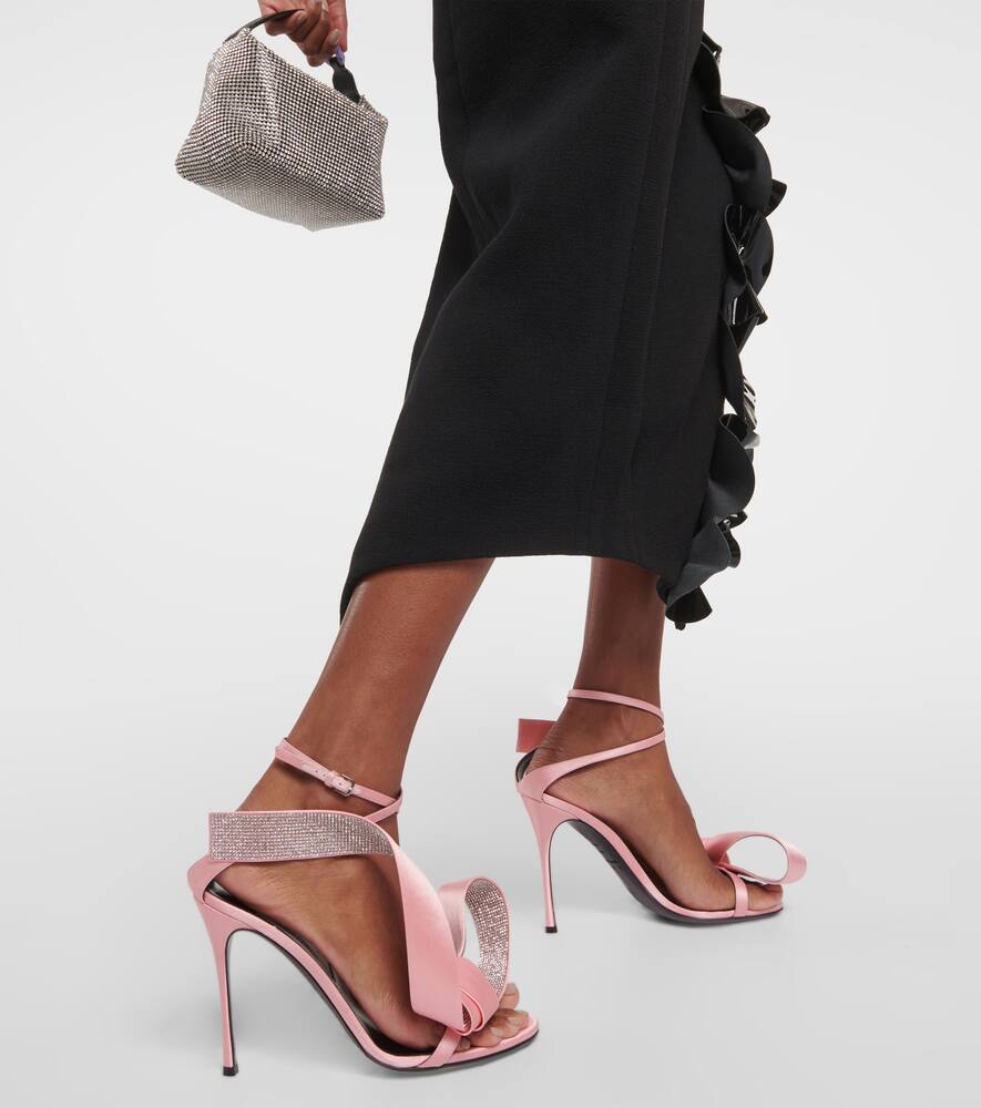 Area x Sergio Rossi Marquise embellished sandals