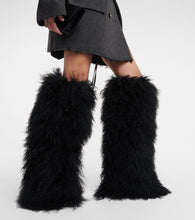 Paris Texas Shearling fur boots