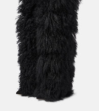 Paris Texas Shearling fur boots