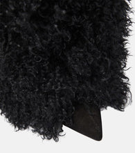 Paris Texas Shearling fur boots