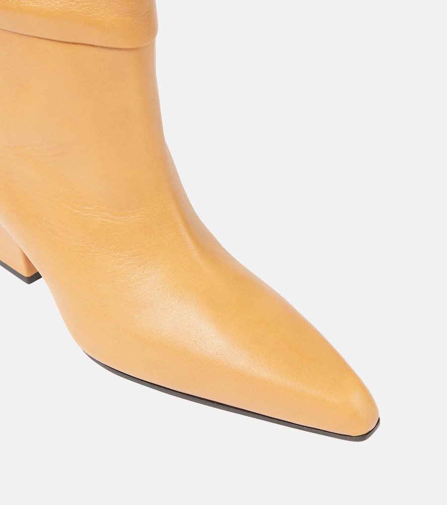 Paris Texas Jane leather knee-high boots