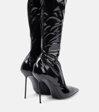 Paris Texas Lidia latex over-the-knee boots