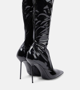 Paris Texas Lidia latex over-the-knee boots