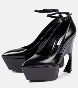 Victoria Beckham Leather platform pumps
