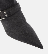 Blumarine Jeanne denim knee-high boots