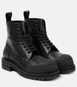 Marni Dada leather combat boots