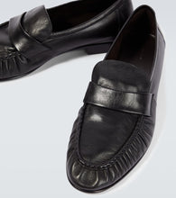 The Row Soft leather loafers