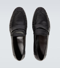 The Row Soft leather loafers