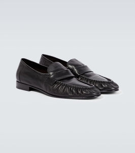 The Row Soft leather loafers