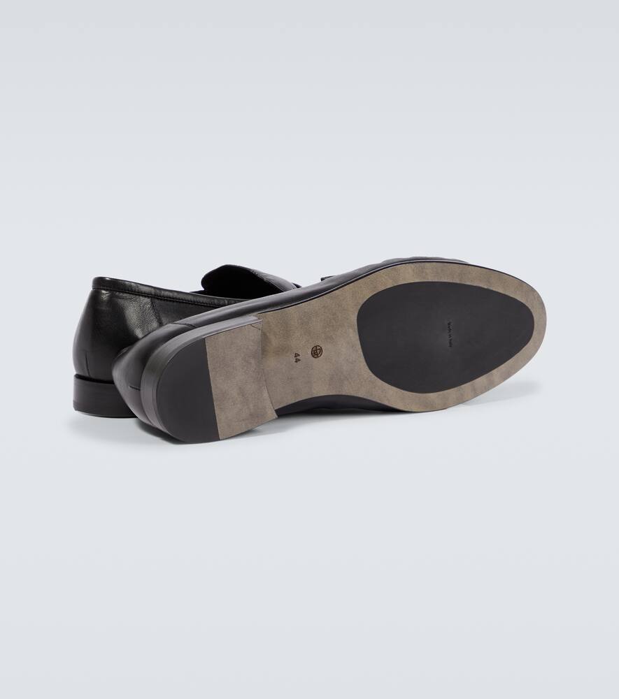The Row Soft leather loafers