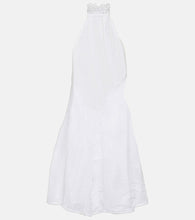 Roberta Einer Sleek halterneck knit minidress