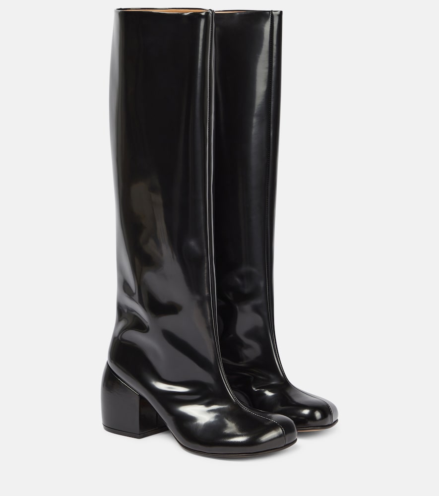 Dries Van Noten Leather knee-high boots - Dries Van Noten 皮革及膝靴