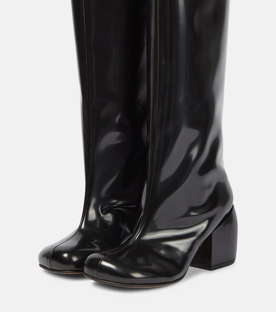 Dries Van Noten Leather knee-high boots