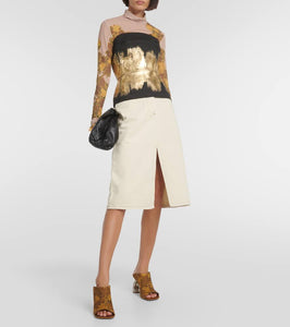 Dries Van Noten Floral mules